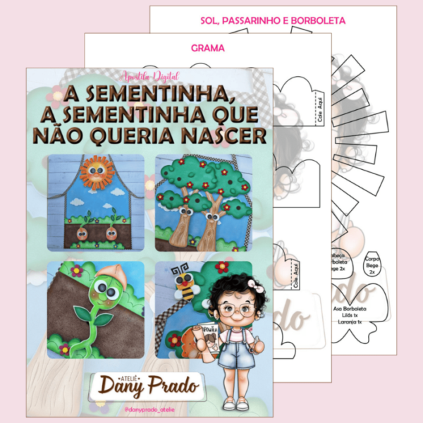 Apostila "A Sementinha" e "A Sementinha que não queria nascer"