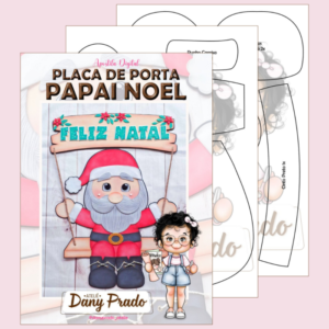 Apostila Placa de Porta Papai Noel