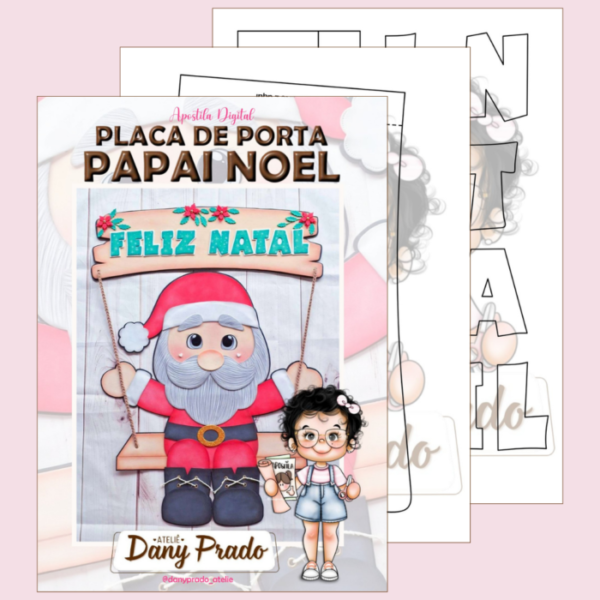 Placa de Porta Papai Noel - Image 2