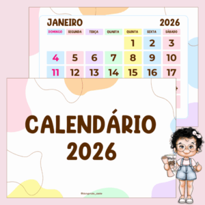 Calendário Candy 2026
