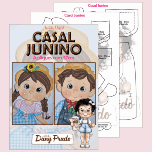 Apostila Casal Junino - Aplique 57cm