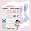 Apostila Máscaras - Coelhos - Stitch - Angel - Image 4