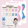 Apostila Máscaras - Coelhos - Stitch - Angel - Image 2