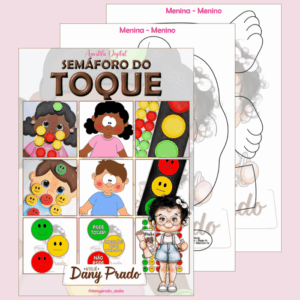 Apostila Semáforo do Toque - Apliques Grandes + Arquivos Digitais