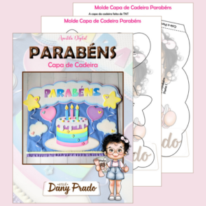 Capa de Cadeira "Parabéns"